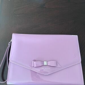 Ted Baker Patent Envelope Clutch